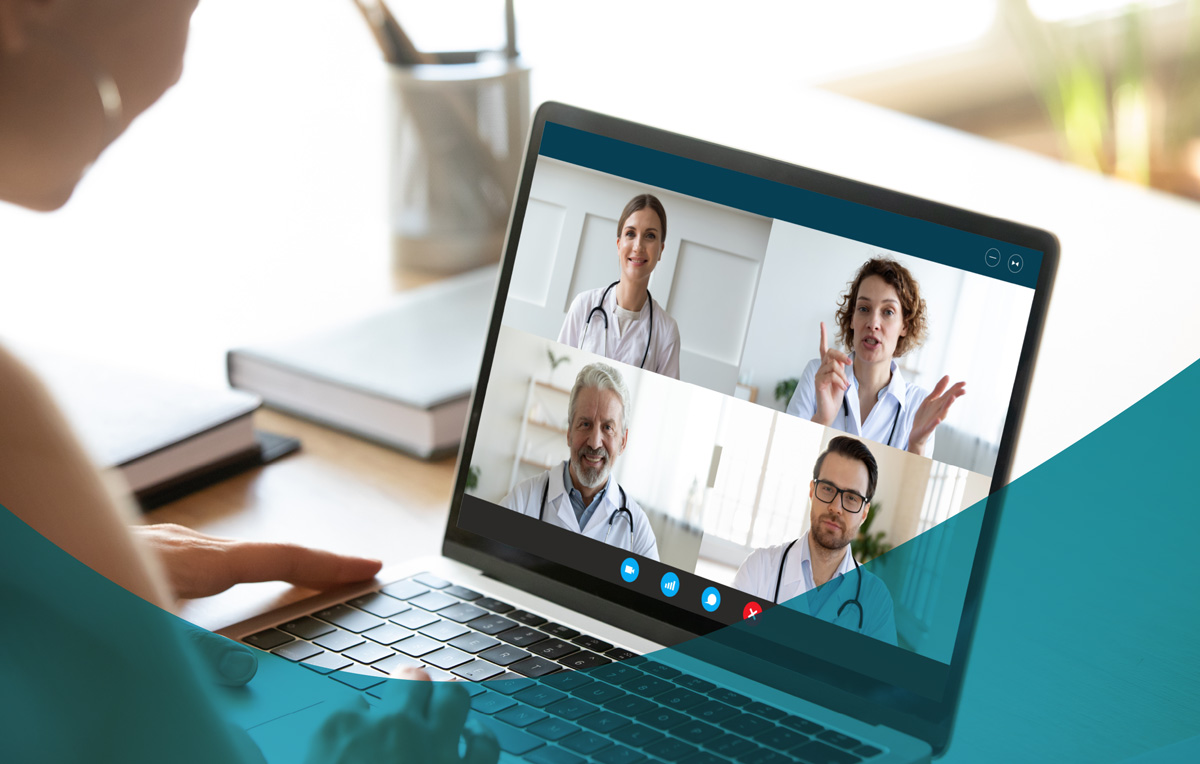 remote work video call
